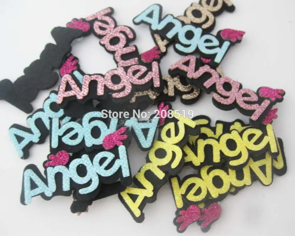 PANVNA Angel shiny glitter felt appliques padded craft decoration 50pcs Hair accessories
PANVNA Angel shiny glitter felt appliques padded craft decoration 50pcs Hair accessories