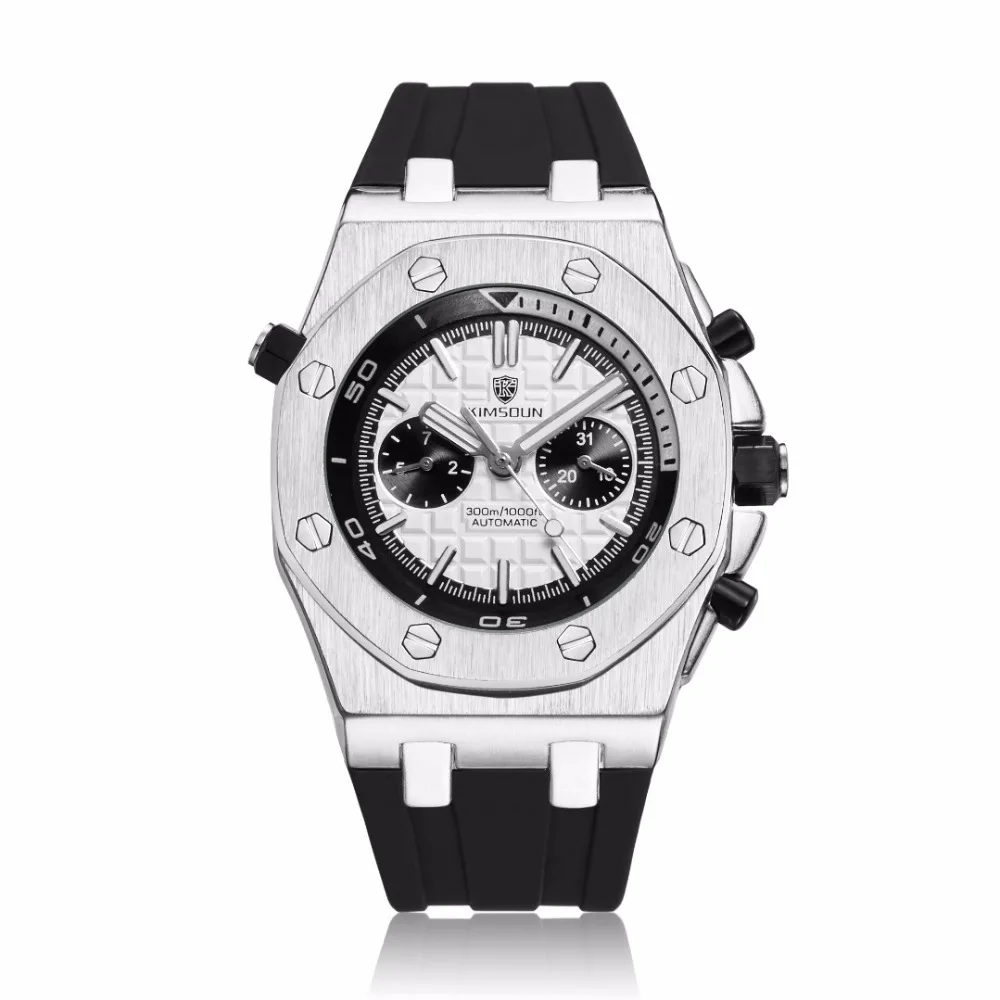 KIMSDUN Sports Mens Watches Top Brand Luxury Genuine Rubber Automatic Mechanical Men Watch Classic Male Clocks High Quality Watc
KIMSDUN Sports Mens Watches Top Brand Luxury Genuine Rubber Automatic Mechanical Men Watch Classic Male Clocks High Quality Watc