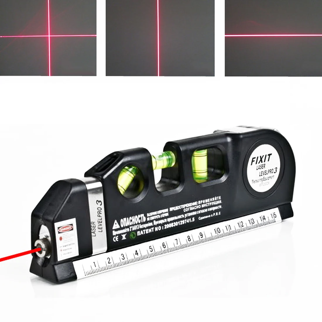 Measure Level Laser Multipurpose Measuring Tools Laser Level Horizon Vertical Measure 8FT Aligner Standard and Metric Rulers
Measure Level Laser Multipurpose Measuring Tools Laser Level Horizon Vertical Measure 8FT Aligner Standard and Metric Rulers