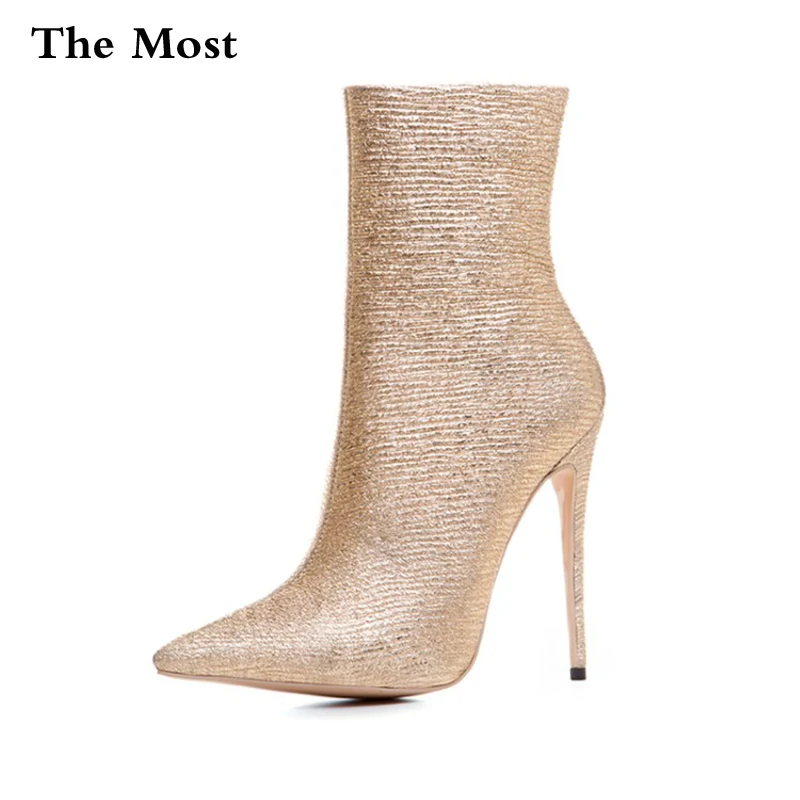 ARQA Women Boots Fashion Golden fold PU leather punk heels Ankle boots Plus Size33-48 Autumn Winter Casual Party shoes
ARQA Women Boots Fashion Golden fold PU leather punk heels Ankle boots Plus Size33-48 Autumn Winter Casual Party shoes