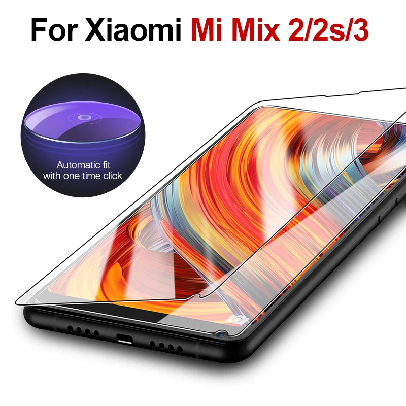Стекло Mi mix 2 s для xiaomi mi 3 ksiomi mix2 защитное стекло mi5 mi6 mi8 se A2 A1 защита экрана