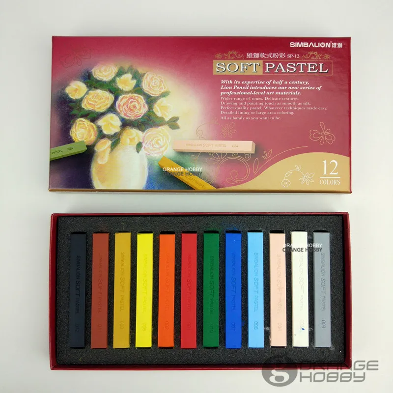 Simbalion SP12 Soft Pastel 12 Colors for Modeling Hobby Painting Model Paint Tools
Simbalion SP12 Soft Pastel 12 Colors for Modeling Hobby Painting Model Paint Tools