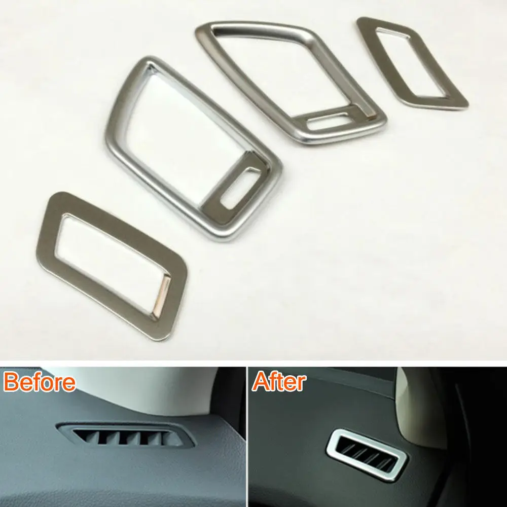 4Pcs Inner Accessory Dashboard Air Condition Vent Outlet Cover Frame Decoration Fit For Nissan Qashqai 2016 Car Styling
4Pcs Inner Accessory Dashboard Air Condition Vent Outlet Cover Frame Decoration Fit For Nissan Qashqai 2016 Car Styling