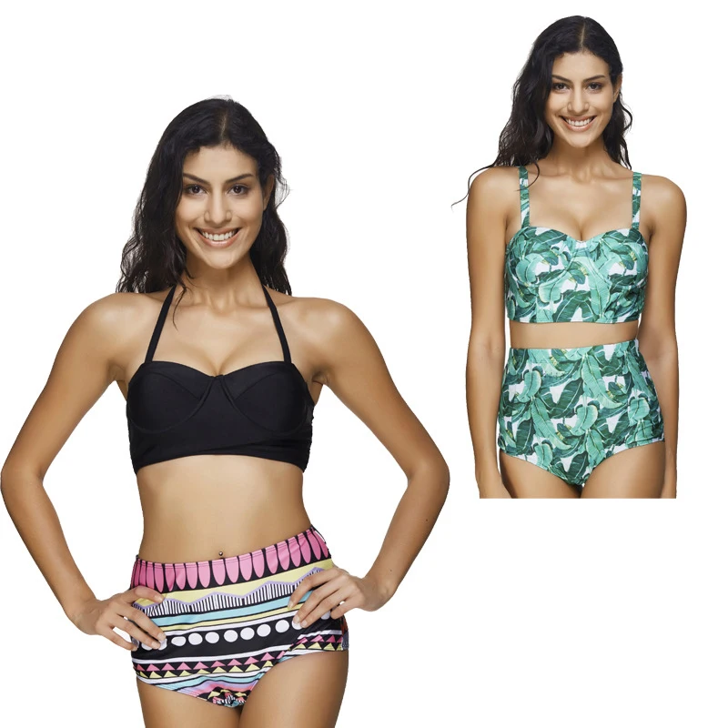 Sexy Push Up Bikini Set Women Swimsuit Biquini Swimwear Beach Dot Swimming Suit High Waist Bathing Suit Women Plus Size XXXL
Sexy Push Up Bikini Set Women Swimsuit Biquini Swimwear Beach Dot Swimming Suit High Waist Bathing Suit Women Plus Size XXXL
