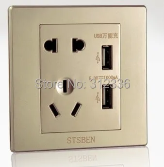free shipping 2 USB socket 5V 1000mA 5 Holes White Panel wall Socket Wall Outlet Power Outlet
free shipping 2 USB socket 5V 1000mA 5 Holes White Panel wall Socket Wall Outlet Power Outlet