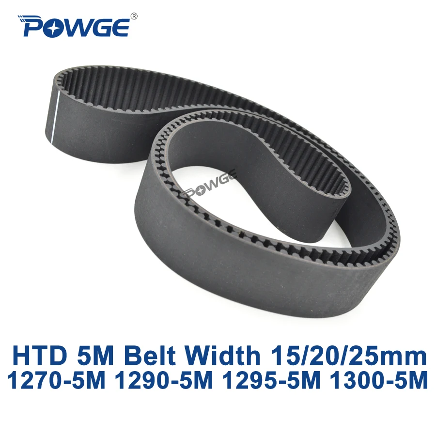 POWGE HTD 5M synchronous Timing belt C=1270/1290/1295/1300 width 15/20/25mm Teeth 254 258 259 260 HTD5M 1270-5M 1290-5M 1300-5M
POWGE HTD 5M synchronous Timing belt C=1270/1290/1295/1300 width 15/20/25mm Teeth 254 258 259 260 HTD5M 1270-5M 1290-5M 1300-5M