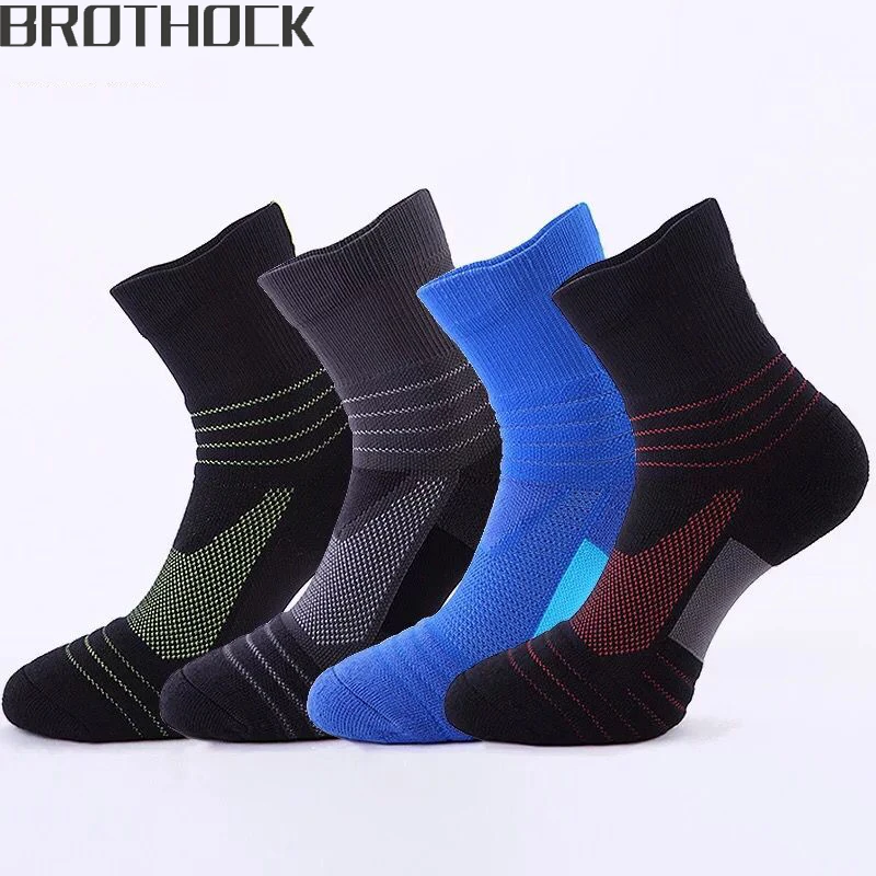 Баскетбольные носки Brothock, профессиональные мужские и женские Дышащие носки для бега, походов, уличные толстые нескользящие спортивные носки
Баскетбольные носки Brothock, профессиональные мужские и женские Дышащие носки для бега, походов, уличные толстые нескользящие спортивные носки