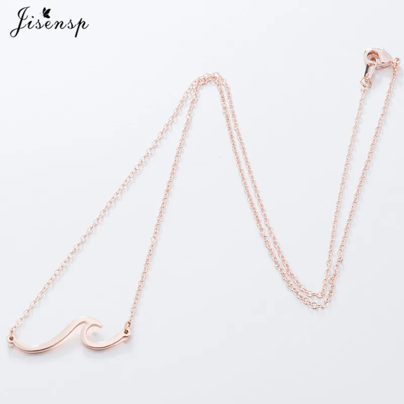 Jisensp Stainless Steel Wave Necklace Pendant Beach Surfer Jewelry for Women Ocean Wave Charm Choker Necklaces Collar
Jisensp Stainless Steel Wave Necklace Pendant Beach Surfer Jewelry for Women Ocean Wave Charm Choker Necklaces Collar