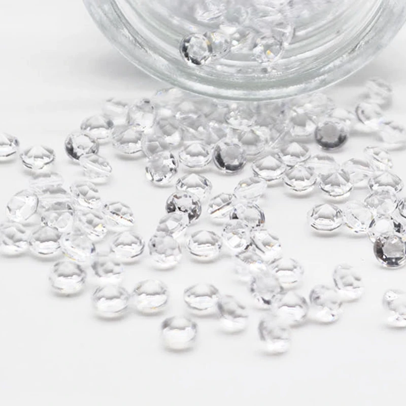 Wedding Decoration 1000PCS 4.5mm Crafts Crystal Confetti Table Scatters Clear Crystals Centerpiece Events Party Festive Supplies
Wedding Decoration 1000PCS 4.5mm Crafts Crystal Confetti Table Scatters Clear Crystals Centerpiece Events Party Festive Supplies
