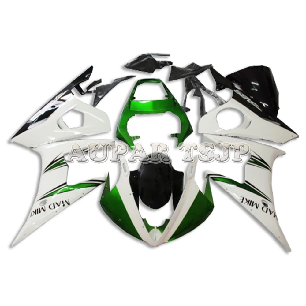 Complete Fairings Cowlings For Yamaha 2003 2004 2005 YZF-600 R6 03 04 05 SportbikeWhite Green Bodywork Kit New Bike Panels
Complete Fairings Cowlings For Yamaha 2003 2004 2005 YZF-600 R6 03 04 05 SportbikeWhite Green Bodywork Kit New Bike Panels
