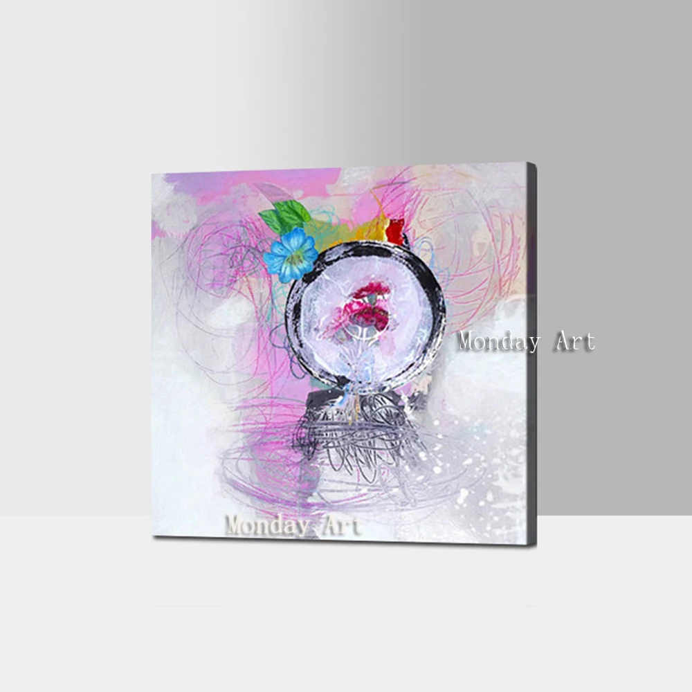 Pop Art 100% Hand-painted High Quality Abstract Oil Paintings on Canvas Handmade Beautiful Light Colors circle Oil Paintings
Pop Art 100% Hand-painted High Quality Abstract Oil Paintings on Canvas Handmade Beautiful Light Colors circle Oil Paintings