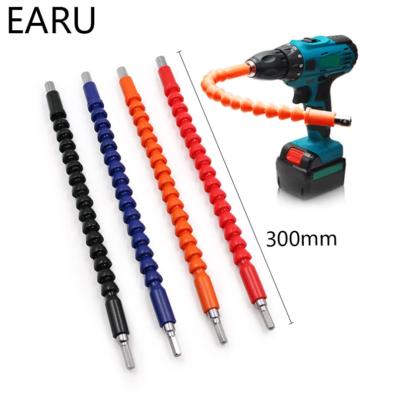 1/4 Flexible Shaft Electronic Drill Screwdriver Bit Holder Connect Link Multitul Hex Shank Extension Bit Multitool Car Repair
1/4 Flexible Shaft Electronic Drill Screwdriver Bit Holder Connect Link Multitul Hex Shank Extension Bit Multitool Car Repair