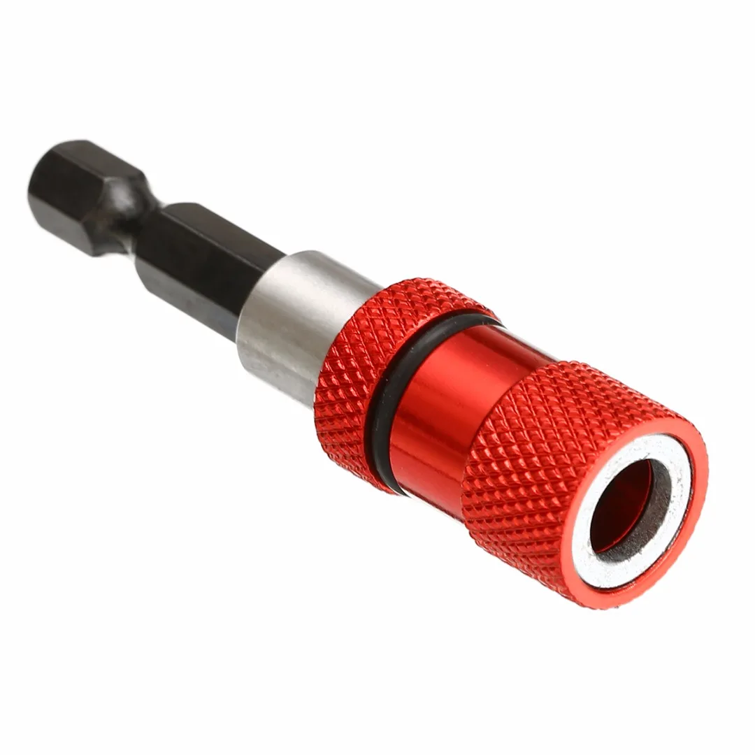 60mm Quick Release 1/4" Hex Shank Drill Hex Magnetic Drywall Screw Bit Holder Hex Shank Drill Screw Tool
60mm Quick Release 1/4" Hex Shank Drill Hex Magnetic Drywall Screw Bit Holder Hex Shank Drill Screw Tool