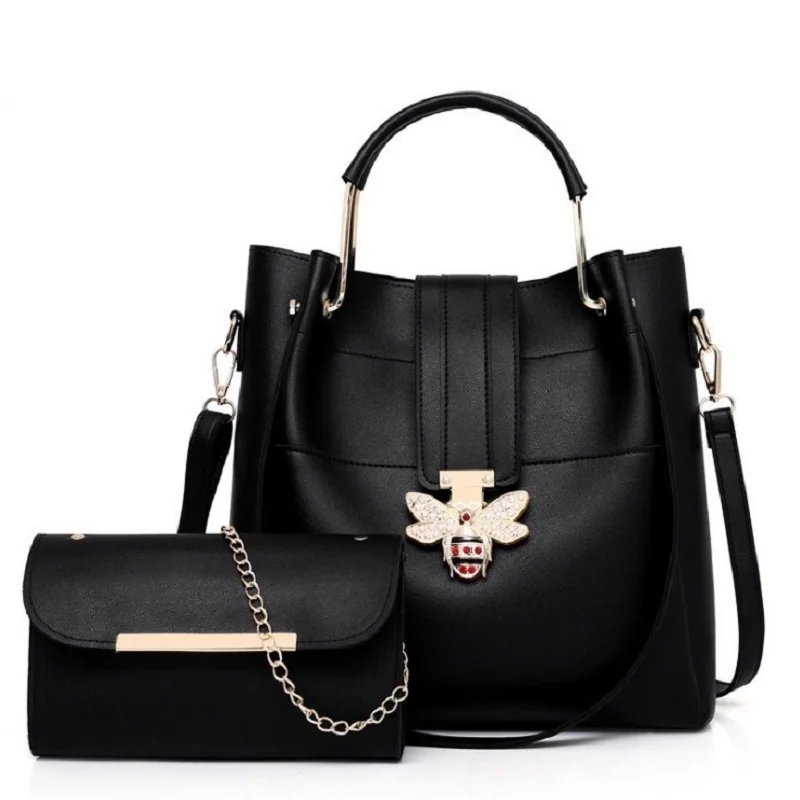 2pcs set bags for women solid color pu leather 2019 woman casual tote bags big messenger bags luxury brand shoulder hand bags
2pcs set bags for women solid color pu leather 2019 woman casual tote bags big messenger bags luxury brand shoulder hand bags