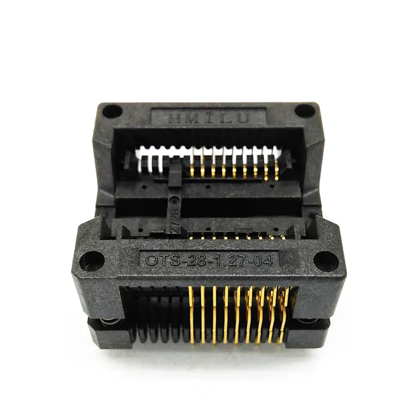SOP18 SOIC18 SO18 IC Test & Burn in Socket pin Pitch 1.27mm IC Body Width 7.5mm 300mil Test Socket ots28-1.27-04 open topAdapter
SOP18 SOIC18 SO18 IC Test & Burn in Socket pin Pitch 1.27mm IC Body Width 7.5mm 300mil Test Socket ots28-1.27-04 open topAdapter