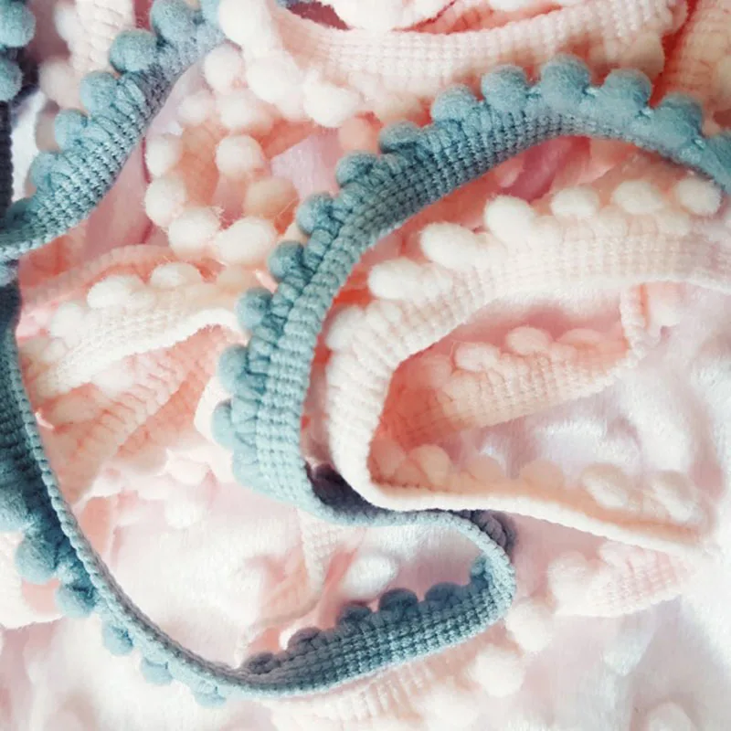 5 yard Lace Trim Fabric Sewing Accessories Pompom Trim Pom Pom Decoration Tassel Ball Fringe Ribbon DIY Material Craft Apparel
5 yard Lace Trim Fabric Sewing Accessories Pompom Trim Pom Pom Decoration Tassel Ball Fringe Ribbon DIY Material Craft Apparel