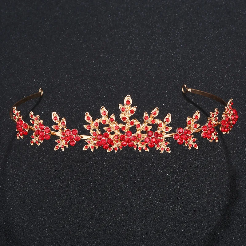 Handmade Red Leaf Headbannd Necklace Earring Set Bride Hairbands Wedding Headbands Crown Tiara Bridal Hair Accessory
Handmade Red Leaf Headbannd Necklace Earring Set Bride Hairbands Wedding Headbands Crown Tiara Bridal Hair Accessory