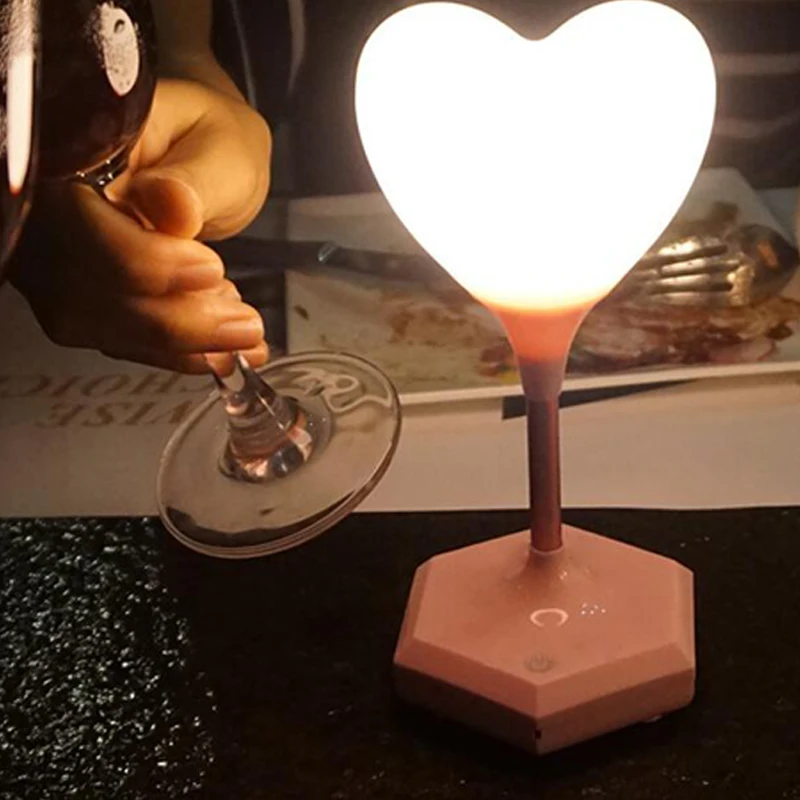 Heart Bedroom Lamps Night Light Plastic Sleep Led Kid Lamp Bulb Nightlight For Children Christmas Decorations For Home
Heart Bedroom Lamps Night Light Plastic Sleep Led Kid Lamp Bulb Nightlight For Children Christmas Decorations For Home