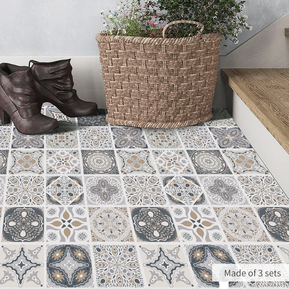 Tile Decal 3D Floor Stickers Wall Stickers Waterproof Removable Anti-slip Art Mural Bathroom Living Bedroom Decor 60x120cm
Tile Decal 3D Floor Stickers Wall Stickers Waterproof Removable Anti-slip Art Mural Bathroom Living Bedroom Decor 60x120cm