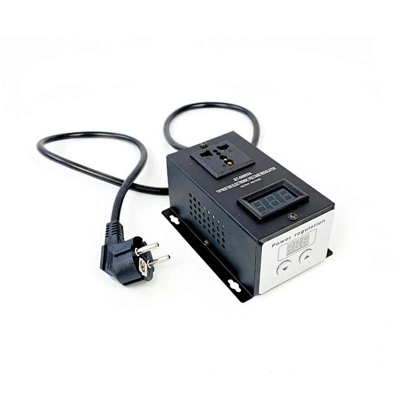 220V /6000W SCR Electronic Voltage Regulator Temperature Motor FAN Speed Controller Dimmer Electric tool Adjustable
220V /6000W SCR Electronic Voltage Regulator Temperature Motor FAN Speed Controller Dimmer Electric tool Adjustable