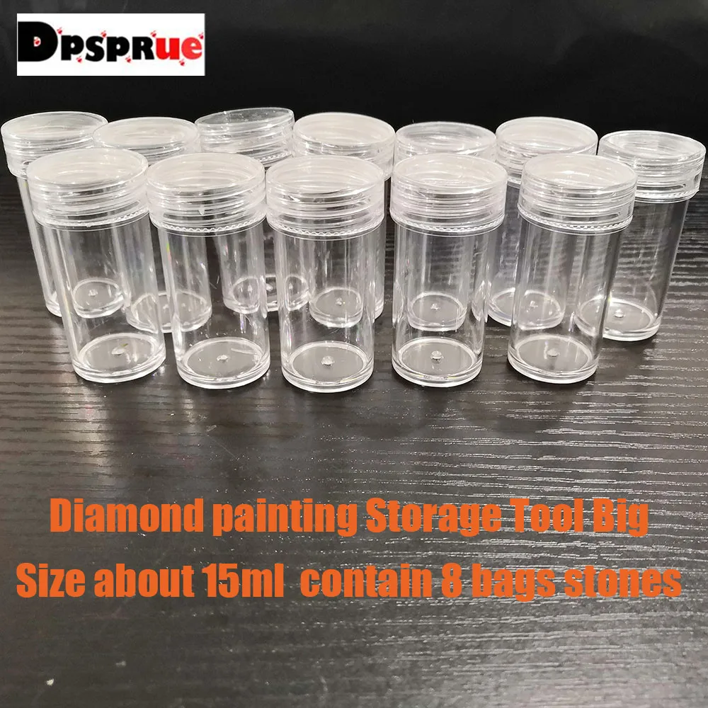 Diamond Painting Accessories Box DIY Container Embroidery Mosaic Tools Bead Cross Stitch Plastic Drill Storage Empty Bottles
Diamond Painting Accessories Box DIY Container Embroidery Mosaic Tools Bead Cross Stitch Plastic Drill Storage Empty Bottles