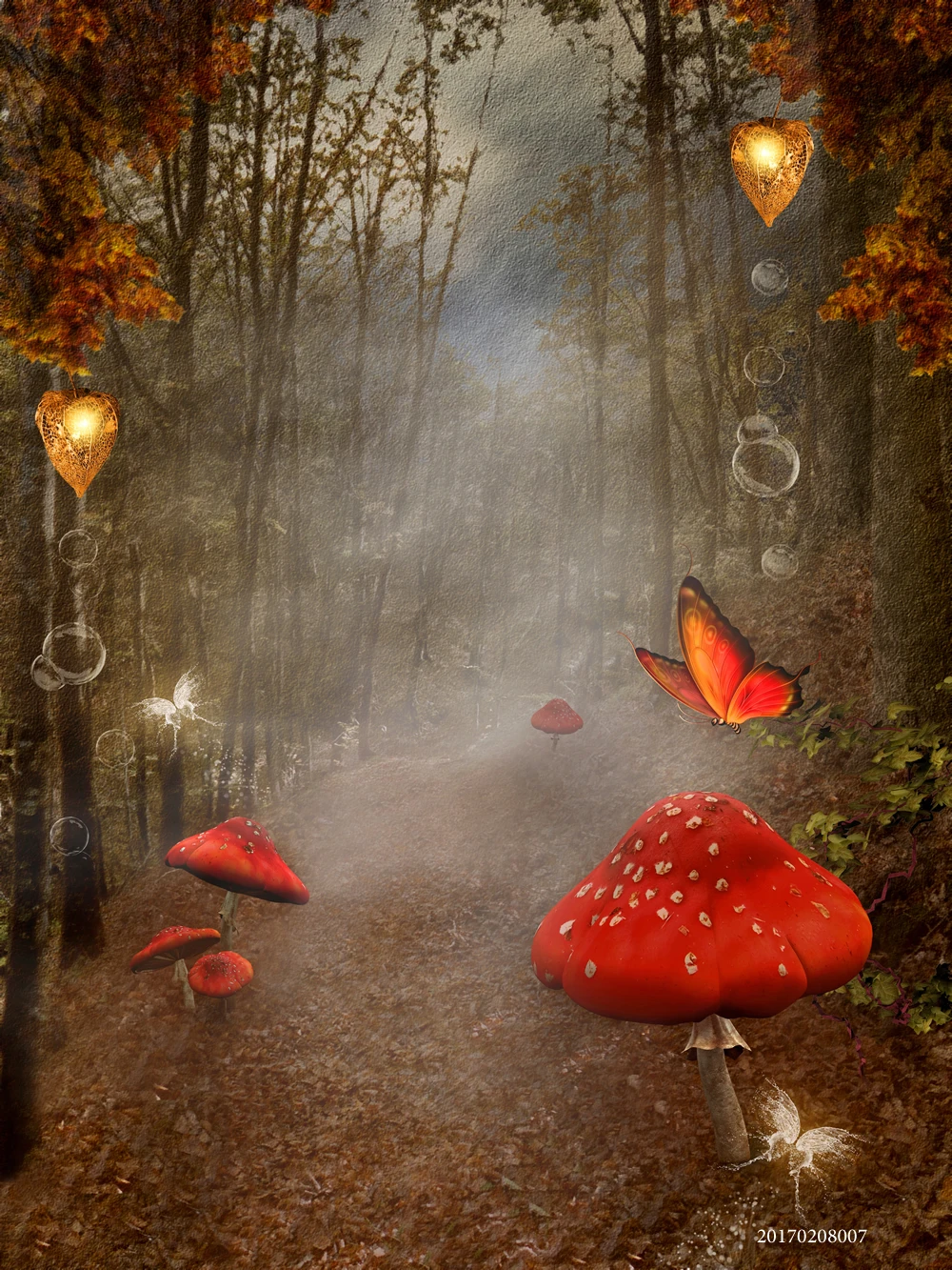 Фото Фоны для фотосъемки в фотостудии LIFE MAGIC BOX Fairy Forest Cute Butterfly|photography - купить