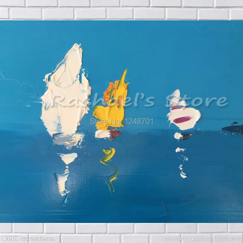 Free Shipping Hand Painted Abstract Sail Boats Blue Sea Oil Painting On Canvas Seascape Painting Wall Picture ForHome Room Decor
Free Shipping Hand Painted Abstract Sail Boats Blue Sea Oil Painting On Canvas Seascape Painting Wall Picture ForHome Room Decor