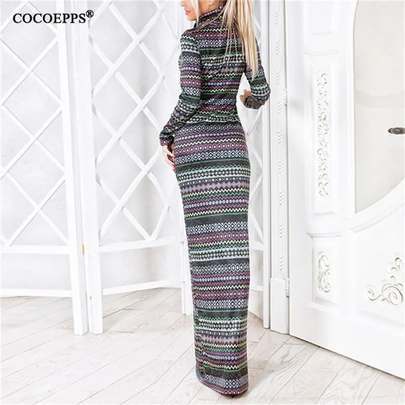 2018 news S-2XL Striped print long dress side split slim women dress long sleeve sexy dresses maxi elegant spring boho vestidos
2018 news S-2XL Striped print long dress side split slim women dress long sleeve sexy dresses maxi elegant spring boho vestidos