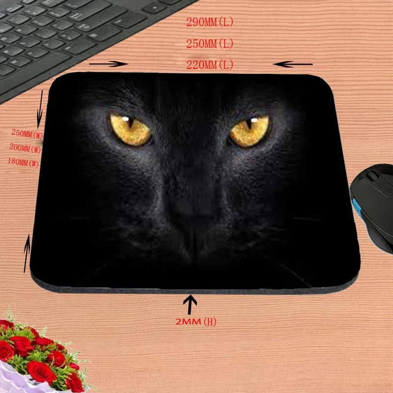DIY Night Black Cat Customization, Hd Personality Mouse Pad, Non-Slip Rubber Rectangle Decorate Your Desk, As A
DIY Night Black Cat Customization, Hd Personality Mouse Pad, Non-Slip Rubber Rectangle Decorate Your Desk, As A