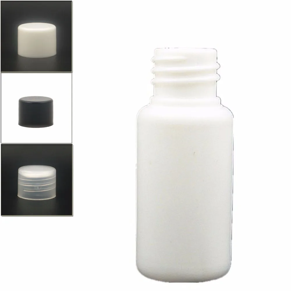 20ml empty white Plastic Bottles, PE bottle with white/black/transparent Lined smooth pp Lids x10
20ml empty white Plastic Bottles, PE bottle with white/black/transparent Lined smooth pp Lids x10