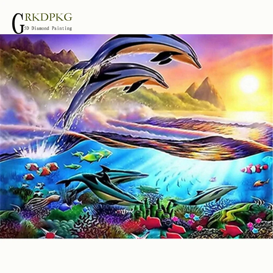 Ocean World drill 5D diy Full Square/Round Diamond Painting Cross Stitch Diamond Embroidery Diamond Mosaic Wedding decoration
Ocean World drill 5D diy Full Square/Round Diamond Painting Cross Stitch Diamond Embroidery Diamond Mosaic Wedding decoration