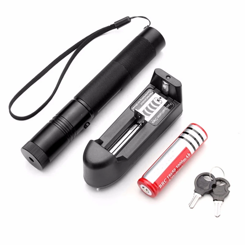 Adjustable Focus Burning Green Laser Pointer Pen 301 Continuous Line 5000 to 10000 meters Laser range+Battery+Battery charger
Adjustable Focus Burning Green Laser Pointer Pen 301 Continuous Line 5000 to 10000 meters Laser range+Battery+Battery charger