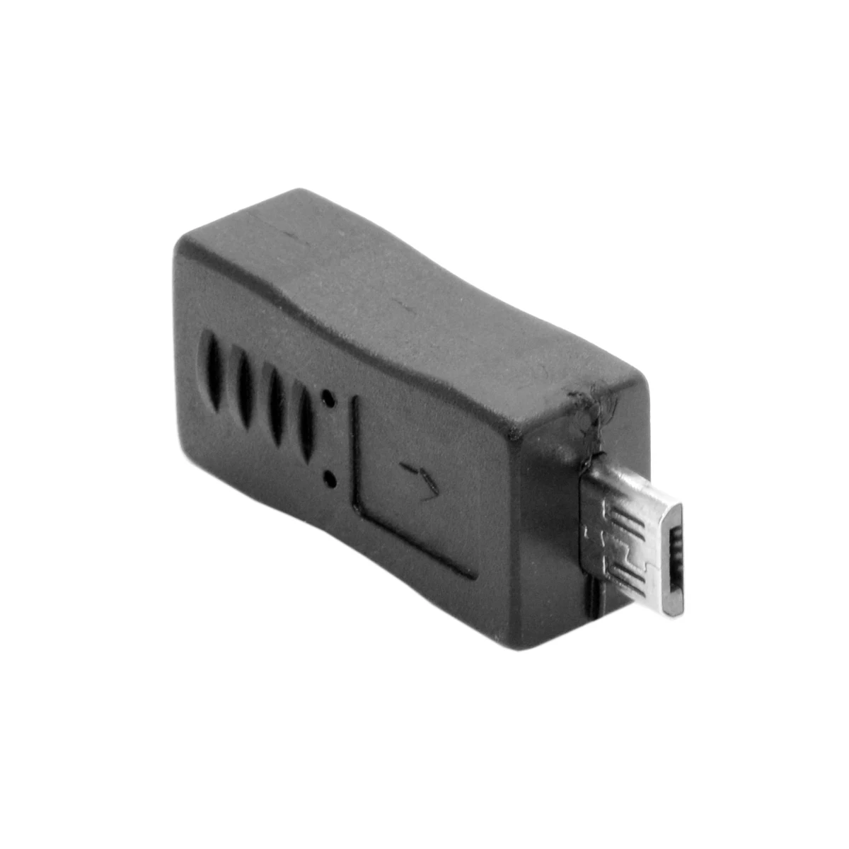 Micro USB 5Pin Male to Mini Female USB Data Charge Adapter Mini Size Converter for Tablet & Cell Phone Black
Micro USB 5Pin Male to Mini Female USB Data Charge Adapter Mini Size Converter for Tablet & Cell Phone Black