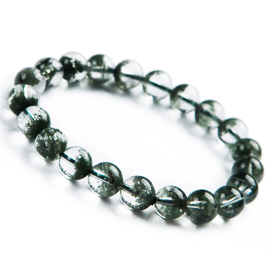 2018 Newly Natural Clear Green Phantom Quartz Crystal Round Beads Bracelet Powerful Stretch Popular Women Men Crystal Bracelet
2018 Newly Natural Clear Green Phantom Quartz Crystal Round Beads Bracelet Powerful Stretch Popular Women Men Crystal Bracelet