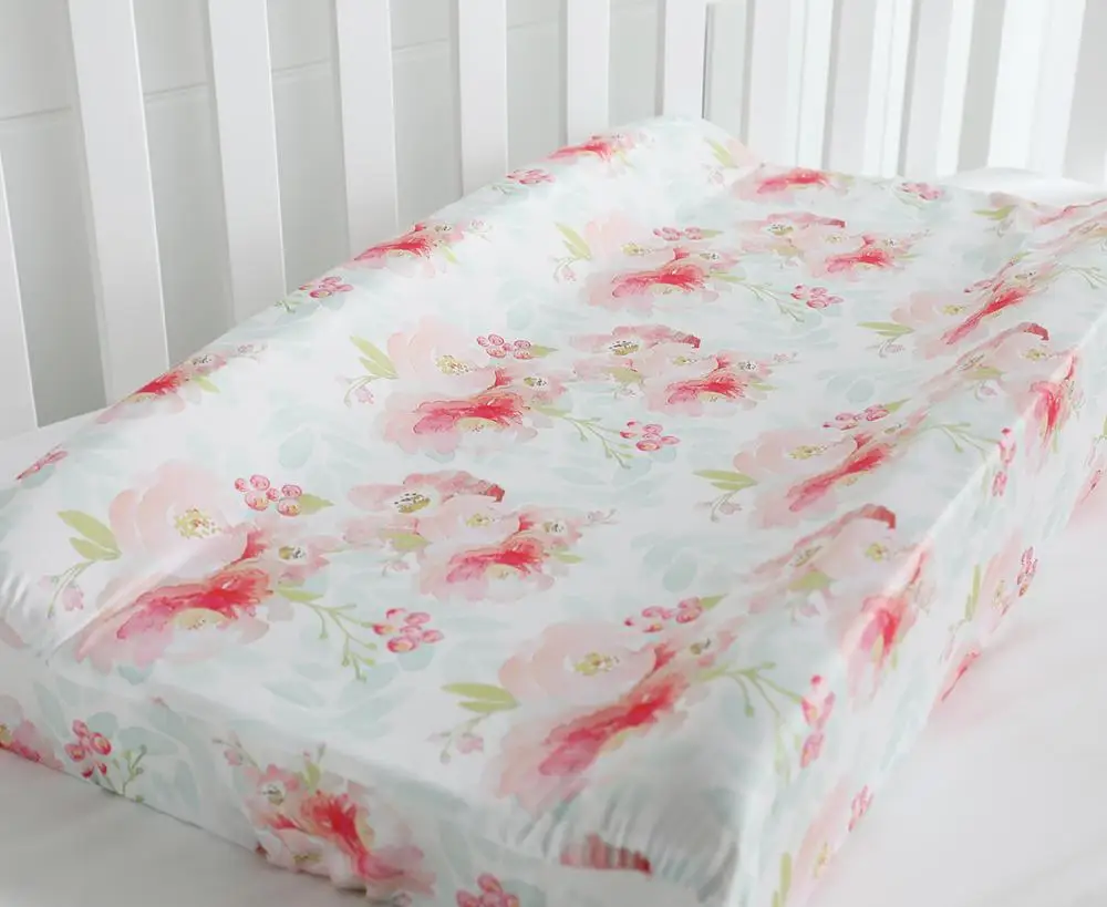 Baby Changing Pad Covers Infants Fitted Changing Table Sheets for Girls Boys (Pink Mint Floral)
Baby Changing Pad Covers Infants Fitted Changing Table Sheets for Girls Boys (Pink Mint Floral)
