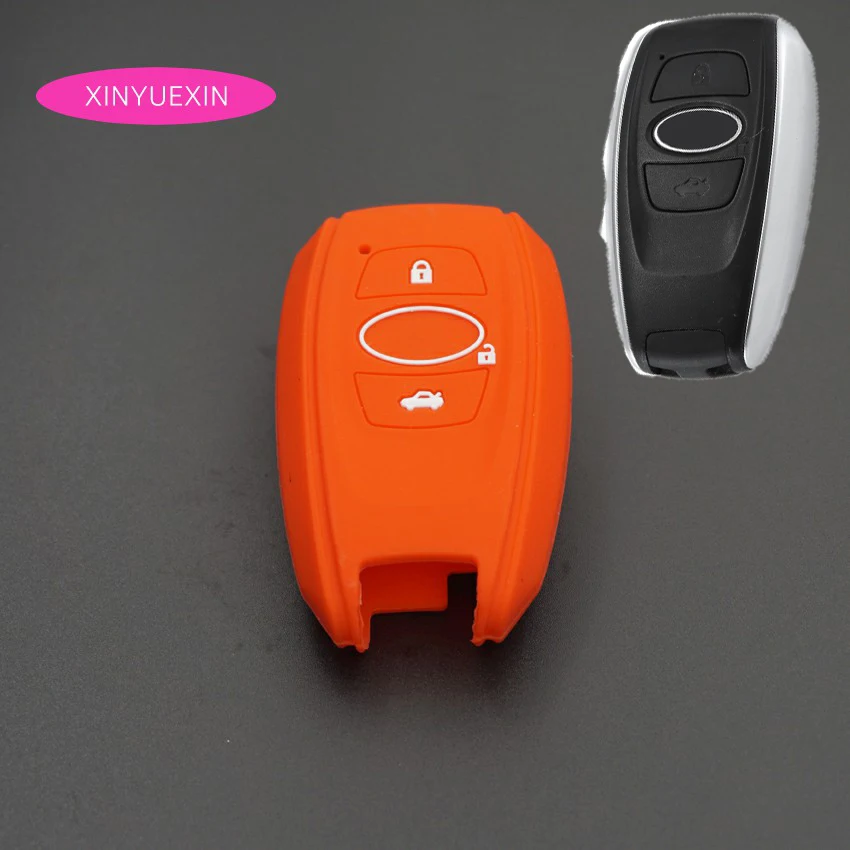 Xinyuexin Silicone Rubber Car Key Cover for Subaru Legacy Impreza Forester Xv Trezia BRZ Wrx Levorg Outback 3 Buttons Smart Key
Xinyuexin Silicone Rubber Car Key Cover for Subaru Legacy Impreza Forester Xv Trezia BRZ Wrx Levorg Outback 3 Buttons Smart Key