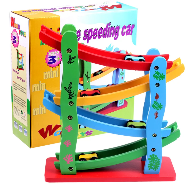 Candice guo деревянная игрушка для малышей подарок скоростной парашют модель