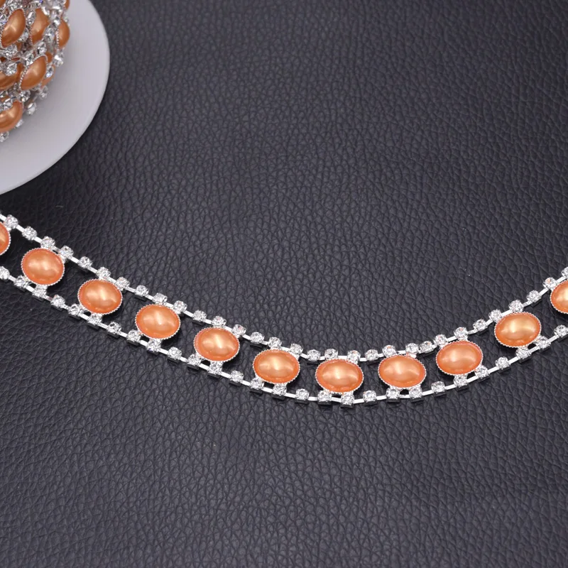 5yards/lot Topaz pearl crystal rhinestone sewing trimming for clothing belt sash sew on patches decorations fabric accessories
5yards/lot Topaz pearl crystal rhinestone sewing trimming for clothing belt sash sew on patches decorations fabric accessories
