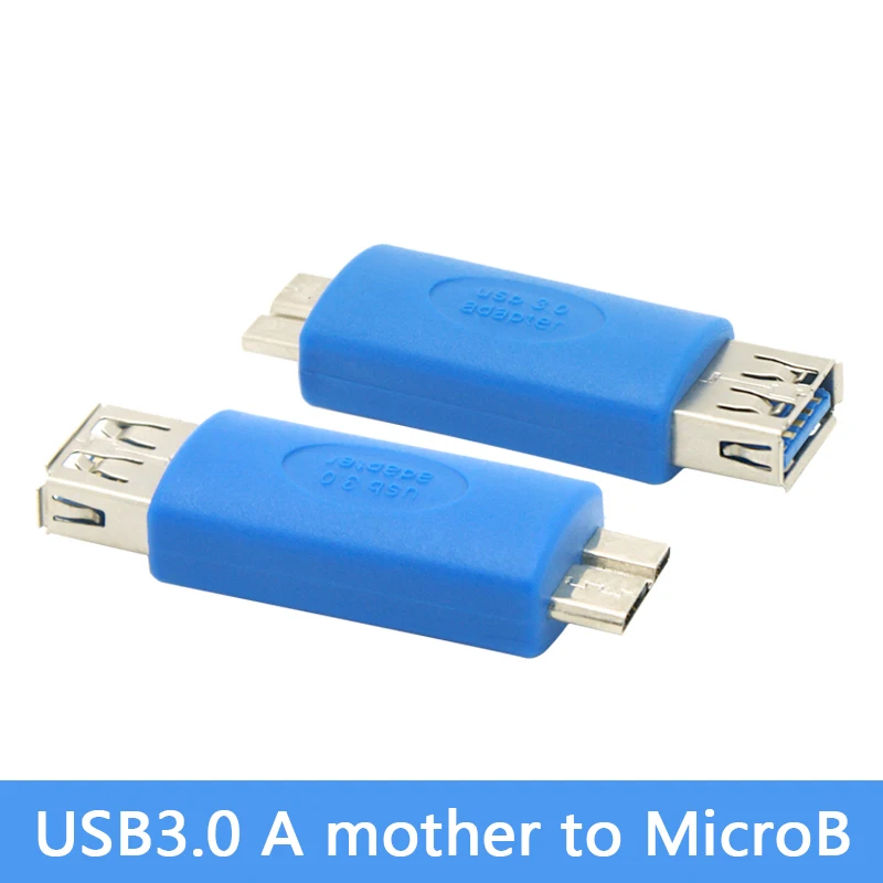 Фото Адаптер для кабеля Sata USB 3 0 A мама к Micro B папа type B/AF адаптер преобразователь с