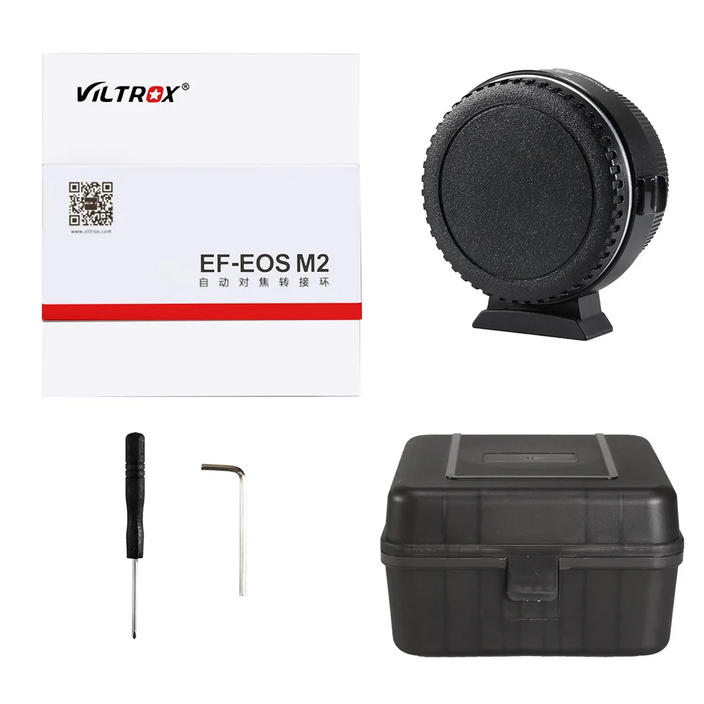 Viltrox EF-EOS M2 Auto-focus Lens Adapter for Canon EF mount lens to EOS M camera M6 M5 M10 M100 M50 Focal Reducer Booster
Viltrox EF-EOS M2 Auto-focus Lens Adapter for Canon EF mount lens to EOS M camera M6 M5 M10 M100 M50 Focal Reducer Booster