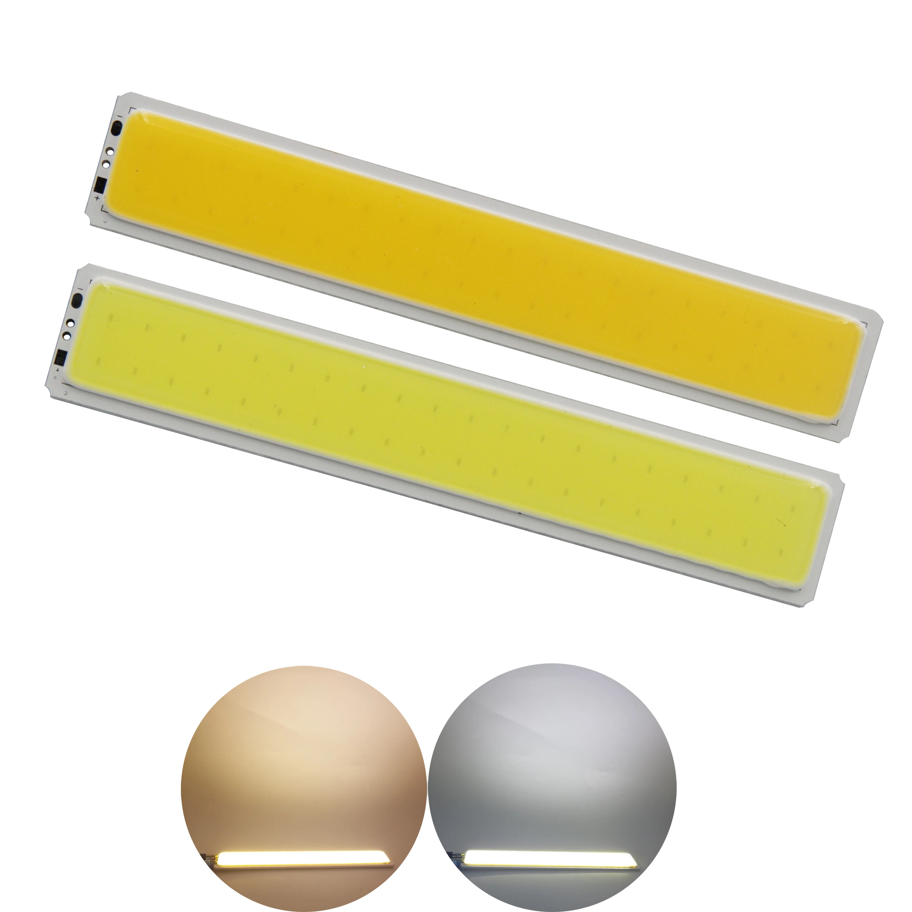 Новое поступление 12 В dc led cob Бар полосы света теплый холодный белый 7 Вт диод