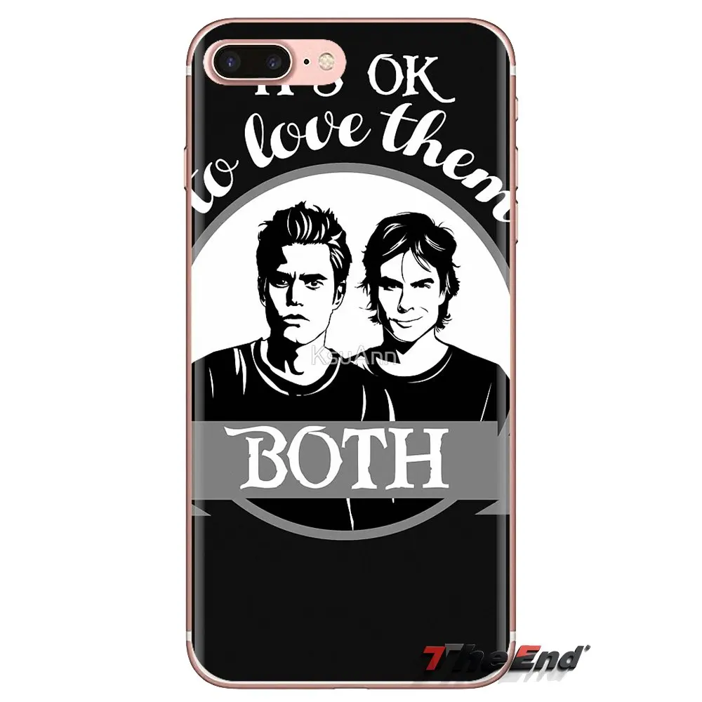 Silicone Phone Case Covers For Samsung Galaxy S3 S4 S5 Mini S6 S7 Edge S8 S9 S10 Plus Note 3 4 5 8 9 tv show The Vampire Diaries |