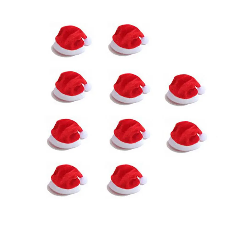 MeiHuiDa 2018 New Style Fashion 10 Pieces Mini Christmas Santa Patchwork Bottle Cover Hat Party Dinner Beanies
MeiHuiDa 2018 New Style Fashion 10 Pieces Mini Christmas Santa Patchwork Bottle Cover Hat Party Dinner Beanies