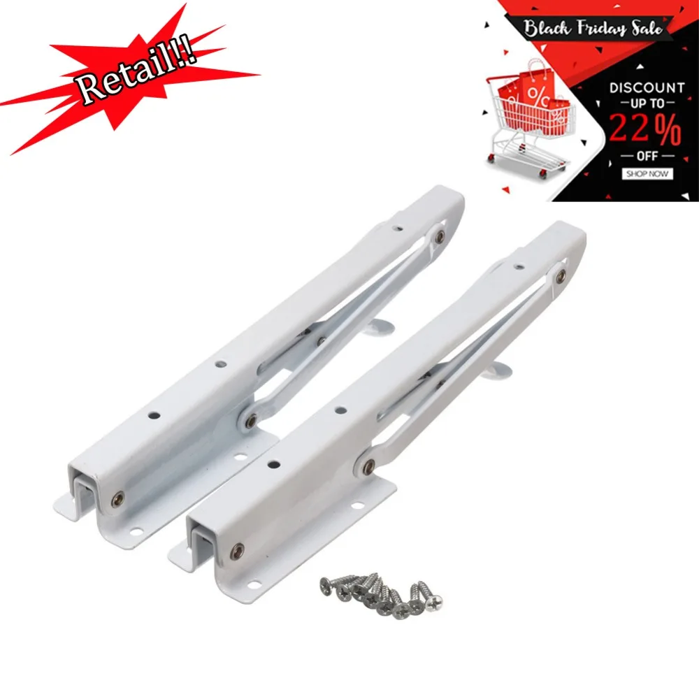 2Pcs Triangular Folding Bracket Metal Release Catch Support Bench Table Folding foldable Shelf Home Hardware Bracket Retail
2Pcs Triangular Folding Bracket Metal Release Catch Support Bench Table Folding foldable Shelf Home Hardware Bracket Retail