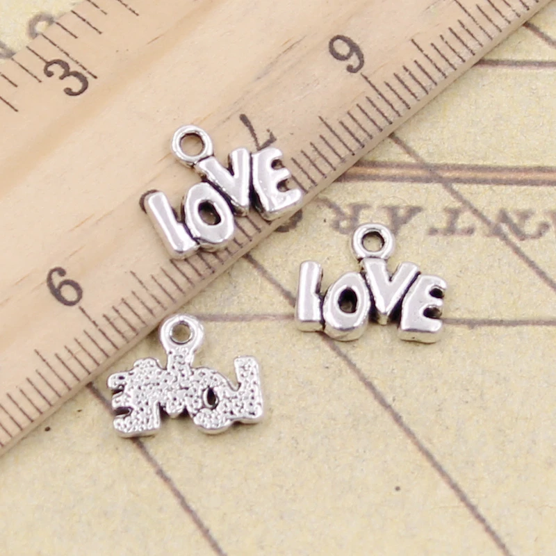 30pcs Charms Love 12x10mm Tibetan Silver Color Pendants Antique Jewelry Making DIY Handmade Craft
30pcs Charms Love 12x10mm Tibetan Silver Color Pendants Antique Jewelry Making DIY Handmade Craft
