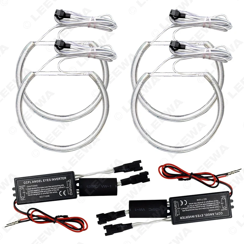 FEELDO 1Set(4X131MM) Car CCFL Angel Eyes Light Halo Rings Kits For BMW E46 E36 E38 E39 Headlight #AM4170
FEELDO 1Set(4X131MM) Car CCFL Angel Eyes Light Halo Rings Kits For BMW E46 E36 E38 E39 Headlight #AM4170