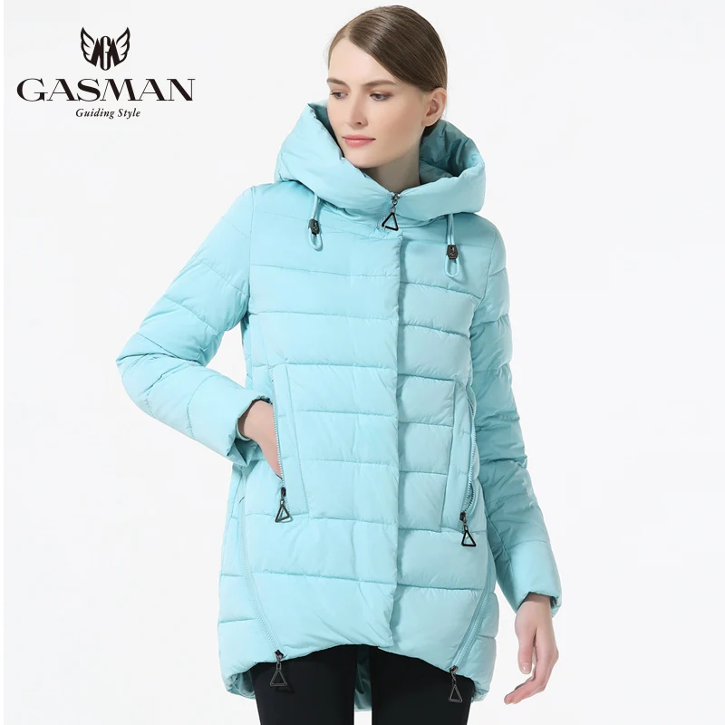 2019 women winter jacket hooded warm candy color cotton padded female parka womens coat|Женские парки| |