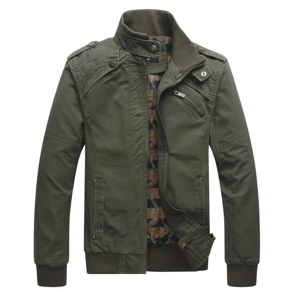Bomber man Windbreaker Men's Fashion Sportswear spring high quality Jacket 100% Cotton Coat male Outwear Casual overcoat
Bomber man Windbreaker Men's Fashion Sportswear spring high quality Jacket 100% Cotton Coat male Outwear Casual overcoat