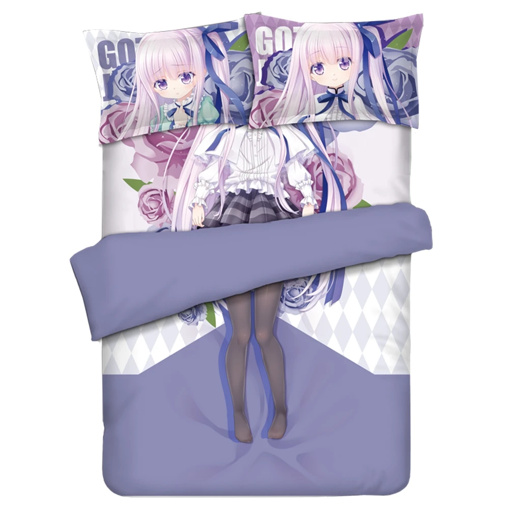 Anime JK Angel's 3Piece! Tenshi No 3P Gotou Jun Cosplay Comforter Set Bed Flat Sheet Quilt Cover Pillowcase Bedding Sets
Anime JK Angel's 3Piece! Tenshi No 3P Gotou Jun Cosplay Comforter Set Bed Flat Sheet Quilt Cover Pillowcase Bedding Sets