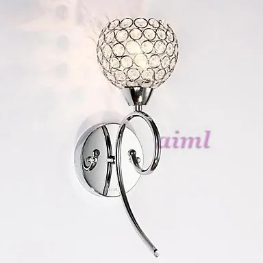 LED K9 Crystal Wall Light , Silver CLOLOR 1 Light , Creative Iron Painting 110-240V
LED K9 Crystal Wall Light , Silver CLOLOR 1 Light , Creative Iron Painting 110-240V